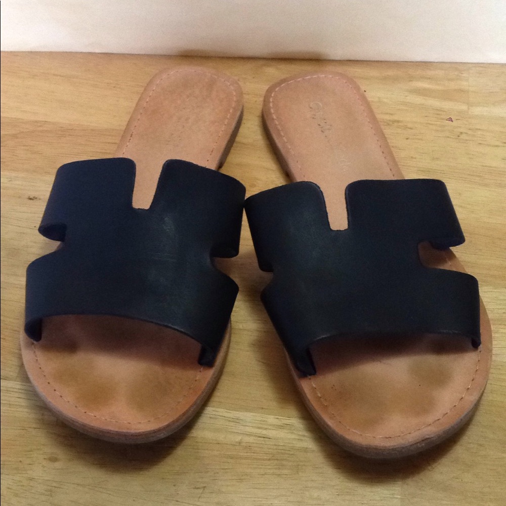 Lightly worn Cityclassified slip on sandals